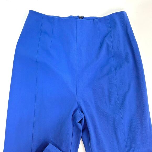Free People Real Deal High Waist Front Slit Flare Blue Pants XS - Picture 7 of 12